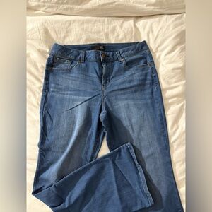 1822 Denim Blue Boot Cut Jeans Classic Style